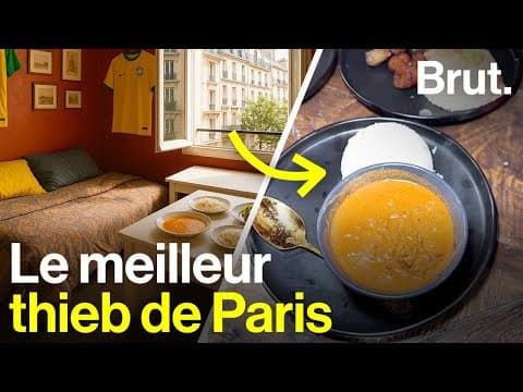 Bakary, du thieb dans la chambre de son foyer à l'inauguration de son restaurant — Brut